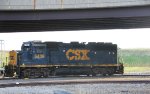 CSX 6408 doing yard duty